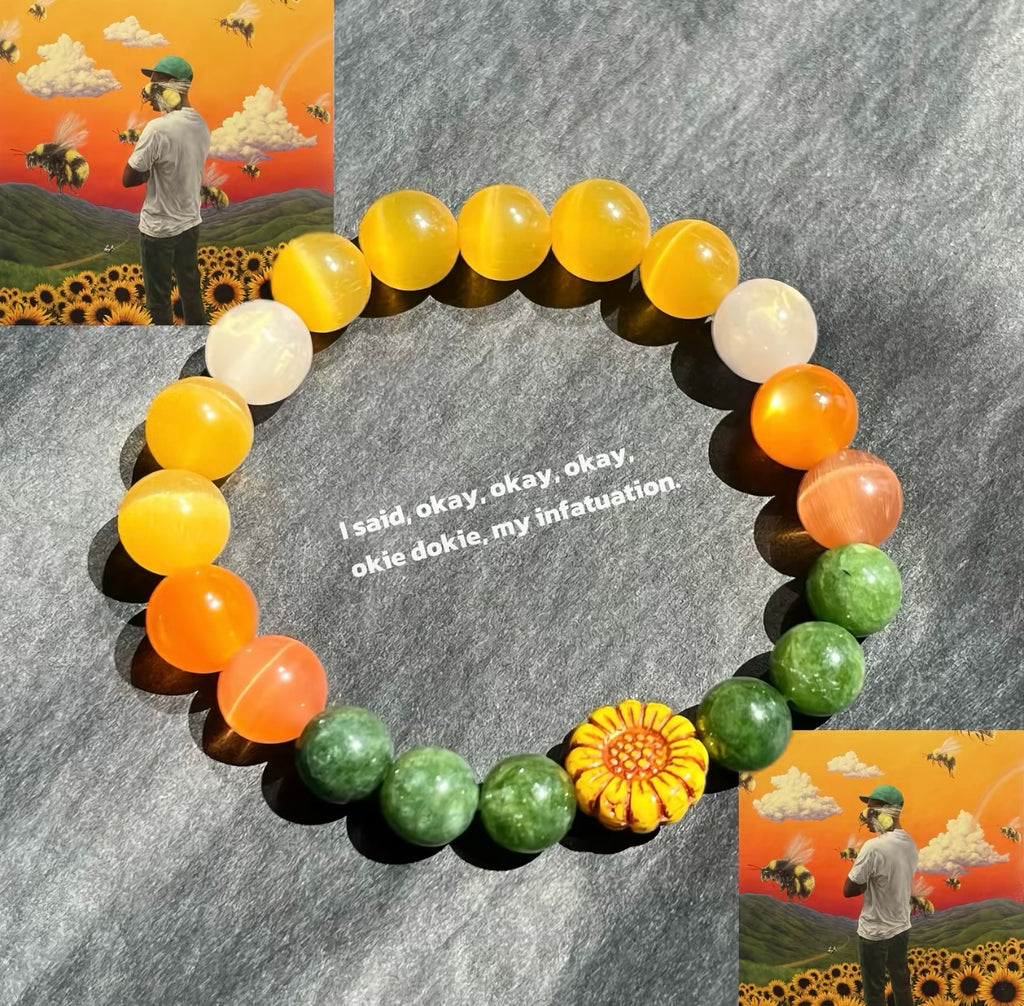 Flower Boy-Tyler The Creator Beaded bracelet