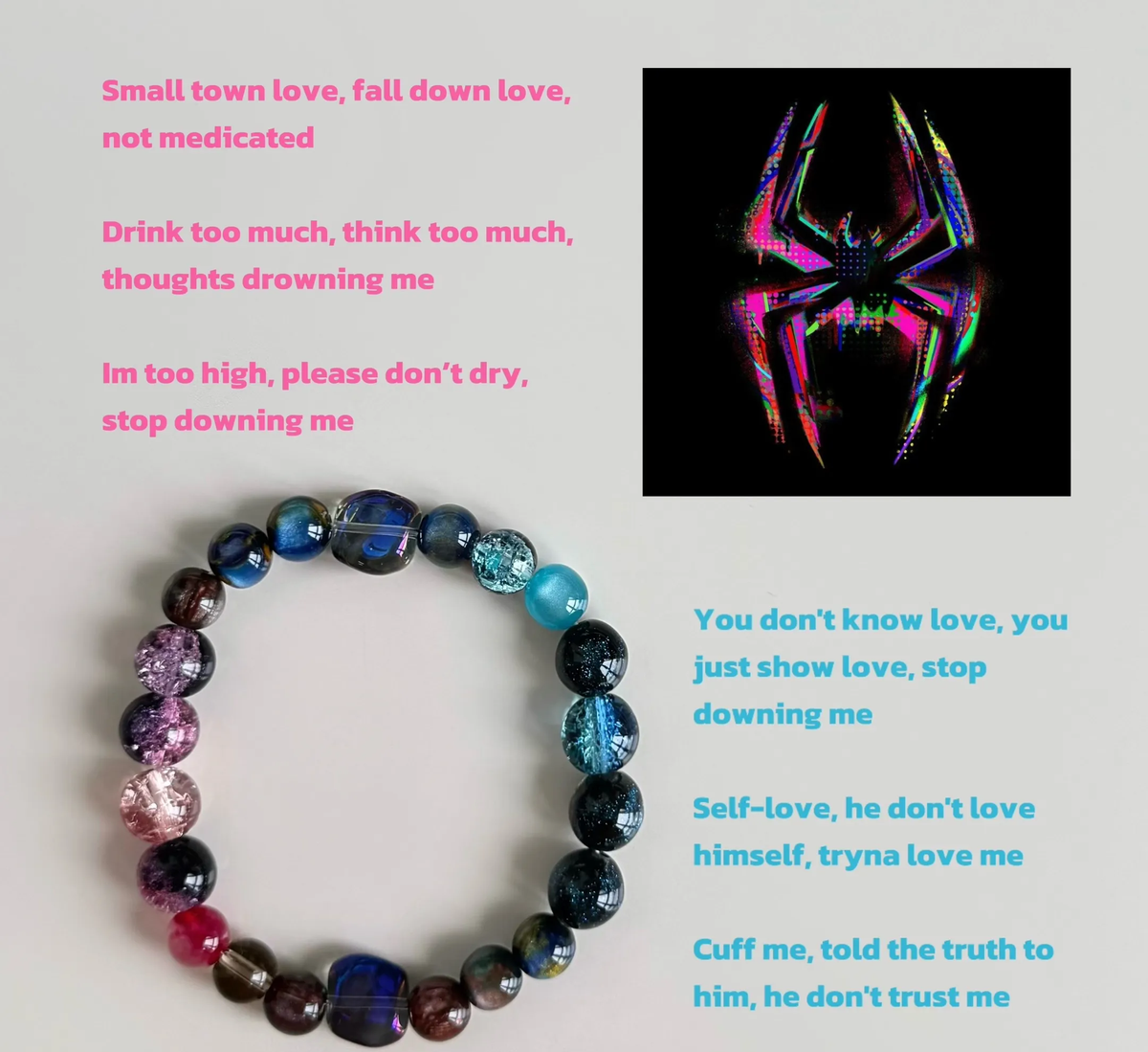 O.S.T. — Metro Boomin & Coi Leray Beaded Bracelet
