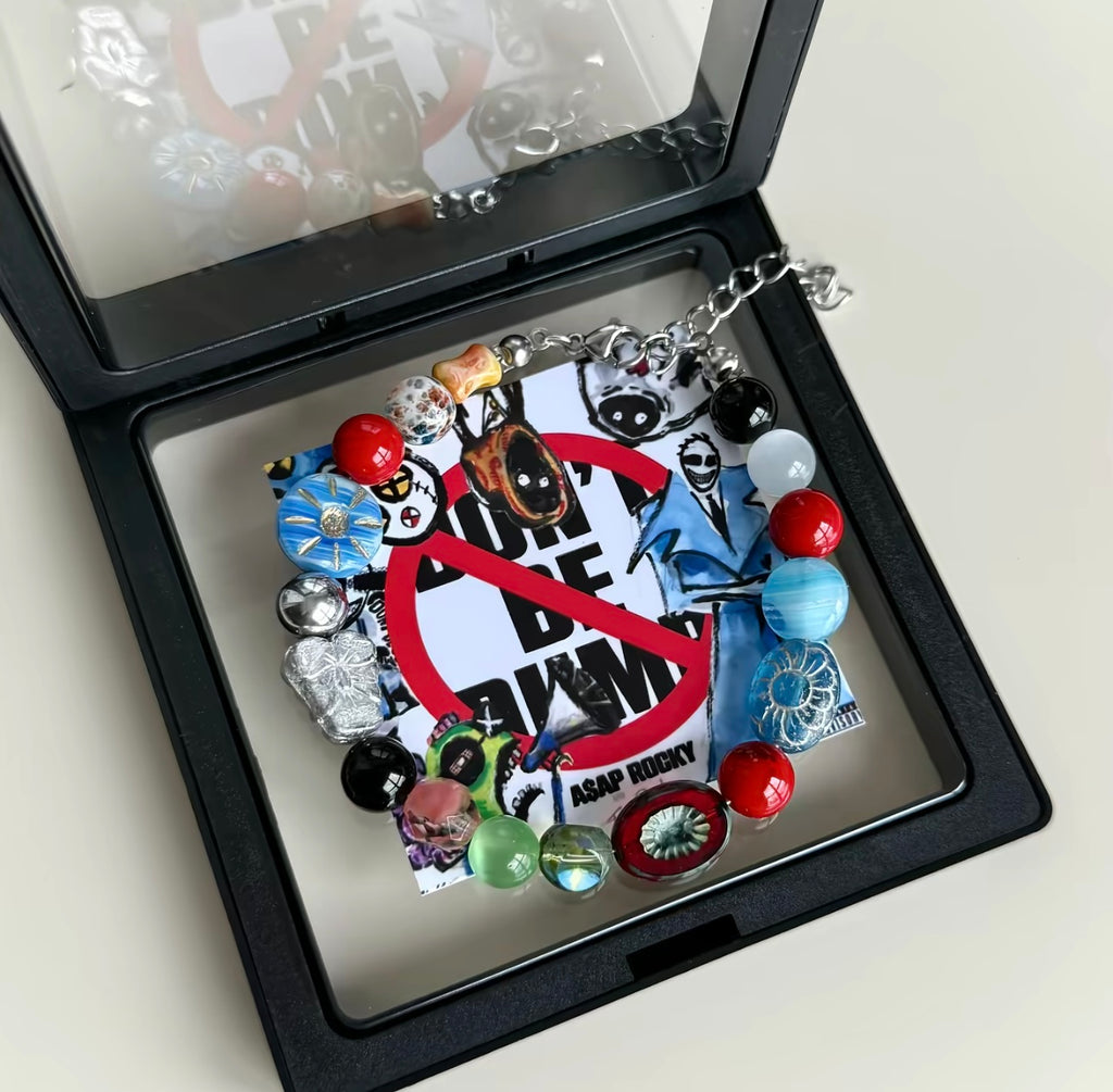 Don't Be Dumb — A$AP Rocky Beaded Bracelet