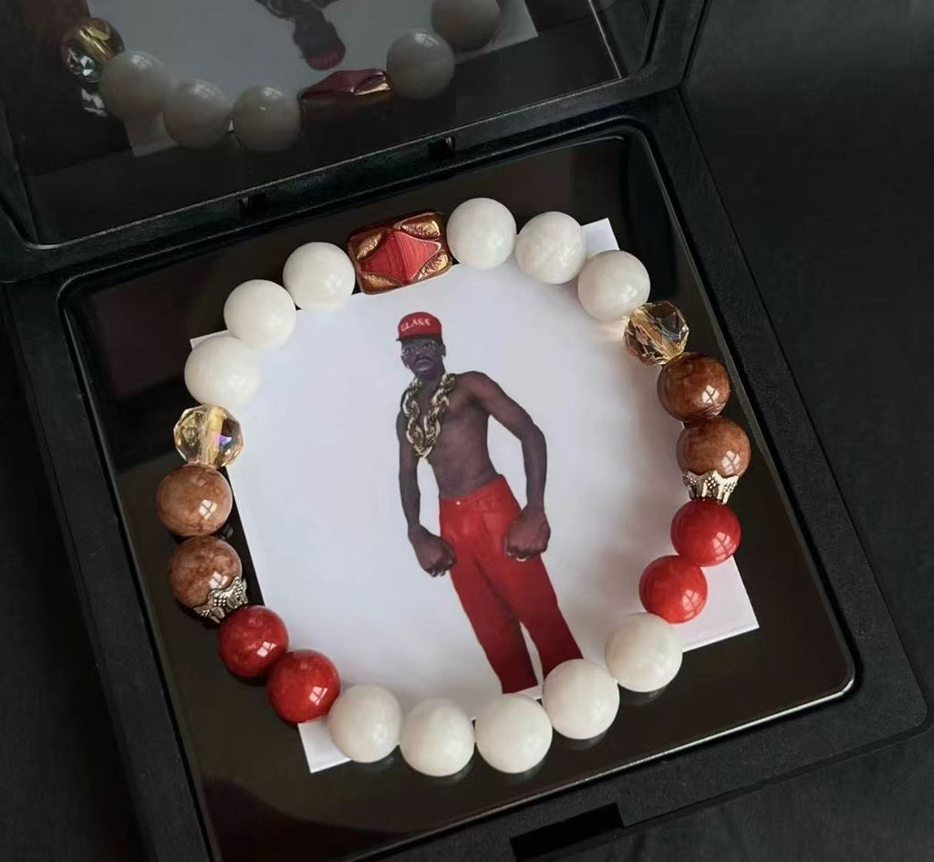 DON'T TAP THE GLASS — Tyler, The Creator Beaded Bracelet
