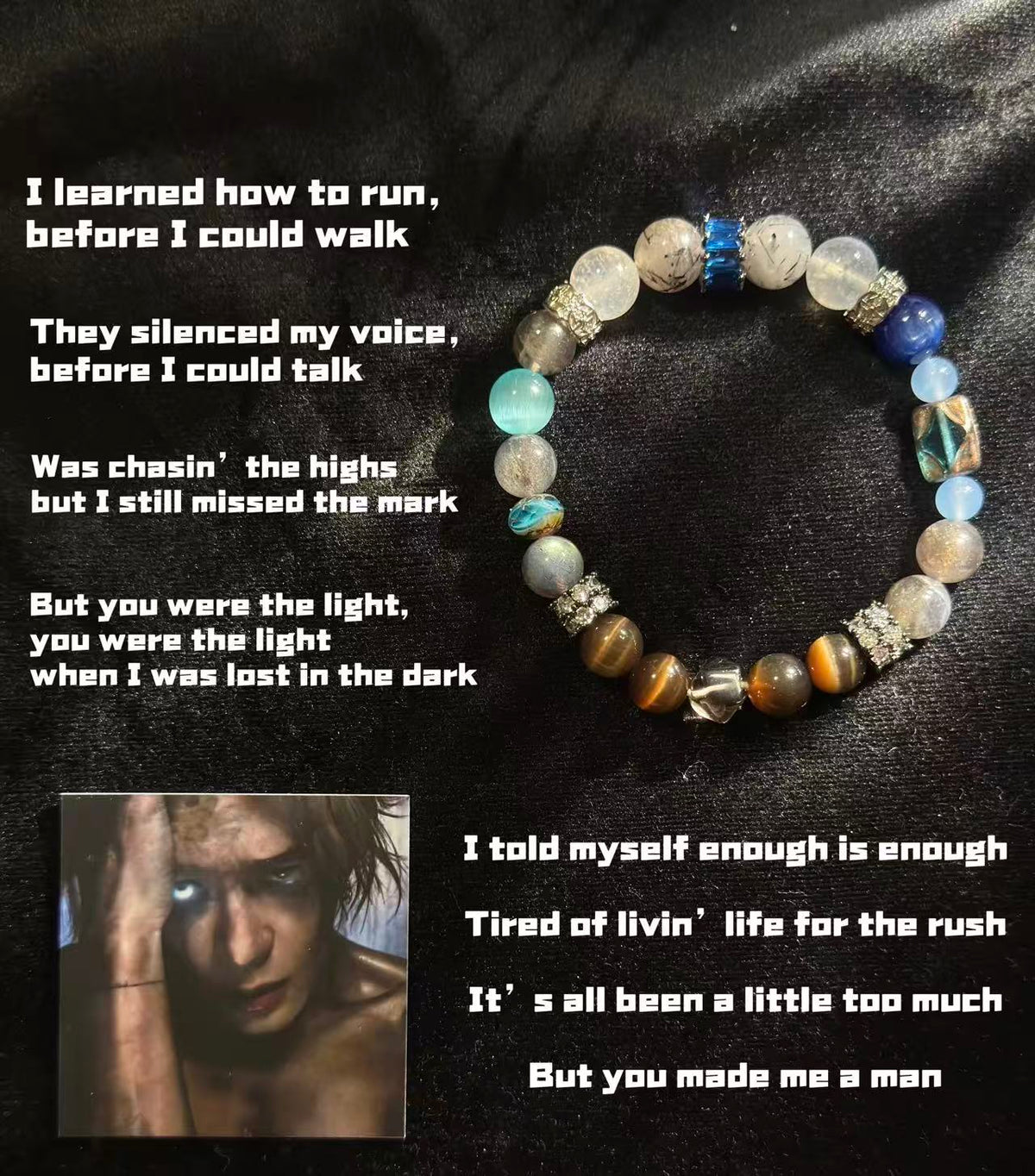 MAGICMAN2 Custom Beaded Bracelet
