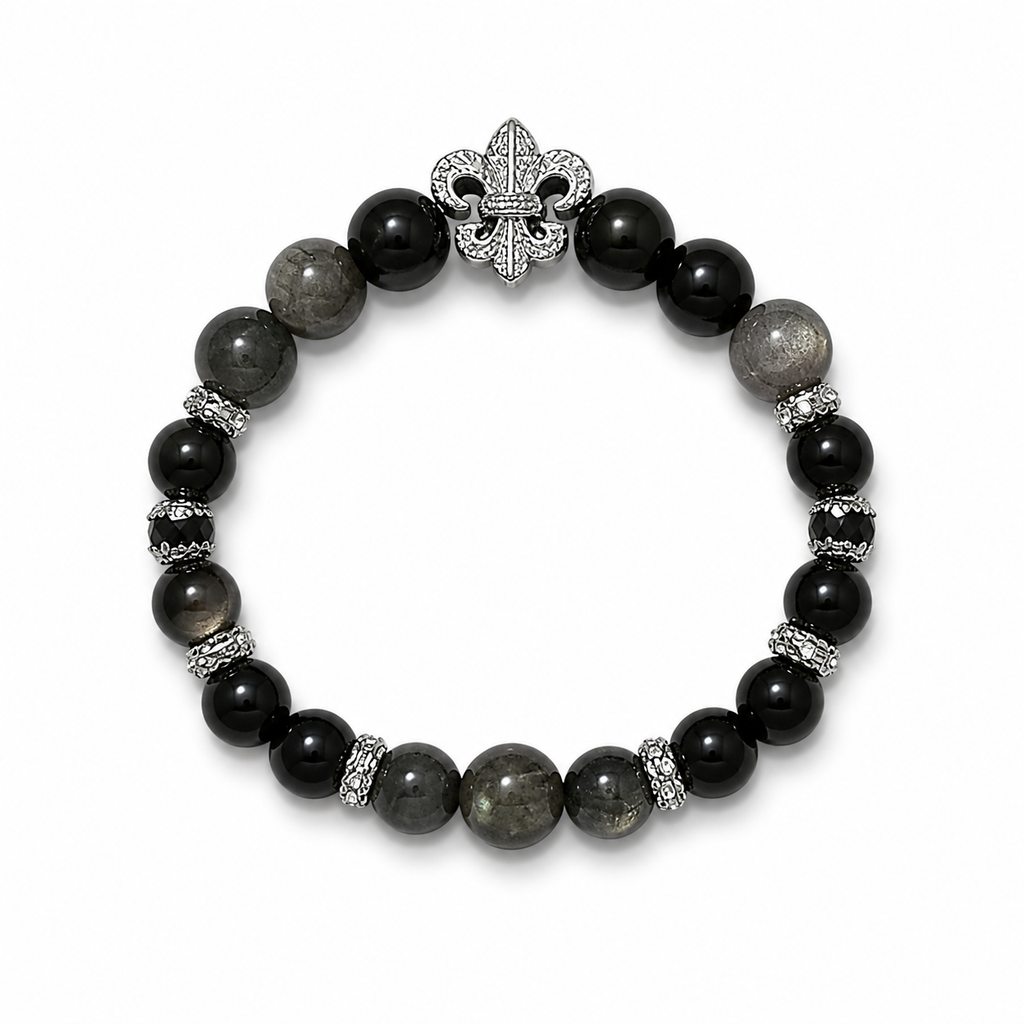 Glamour Westwood beaded bracelet on white background