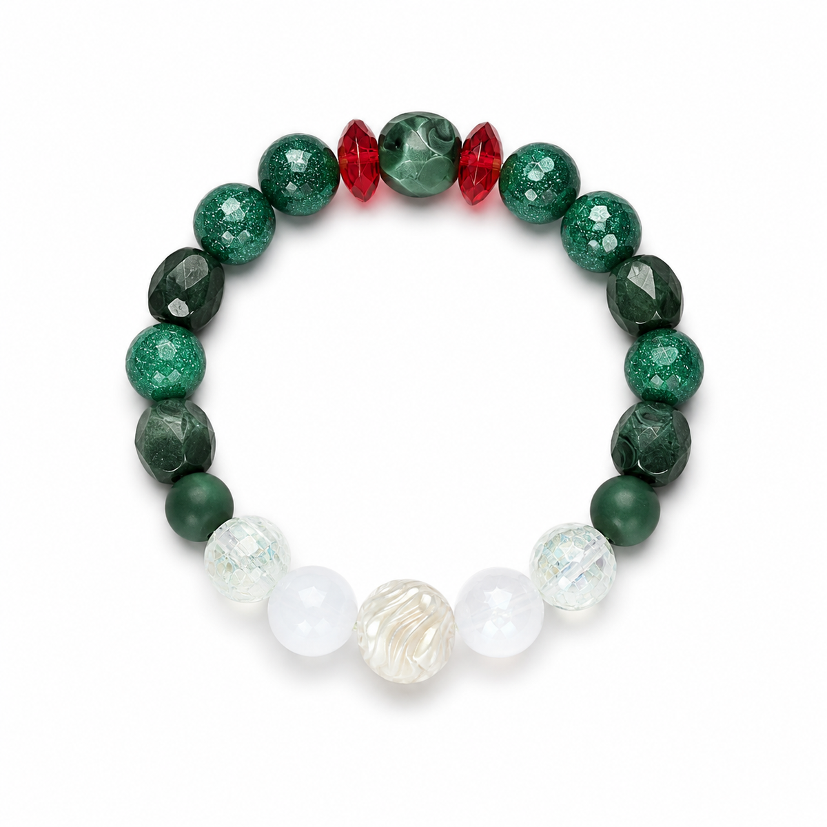Some Sexy Songs 4 U beaded bracelet on a white background